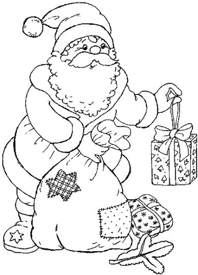 Página para colorir: Papai Noel (Personagens) #104828 - Páginas para Colorir Imprimíveis Gratuitamente