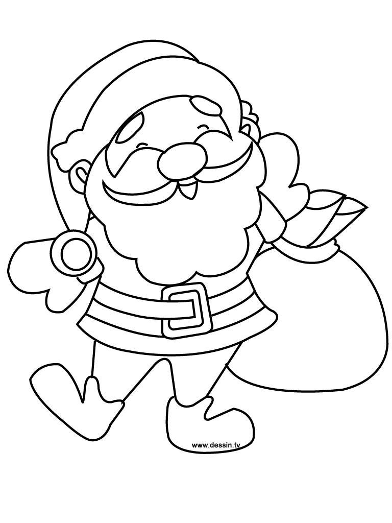 Página para colorir: Papai Noel (Personagens) #104830 - Páginas para Colorir Imprimíveis Gratuitamente