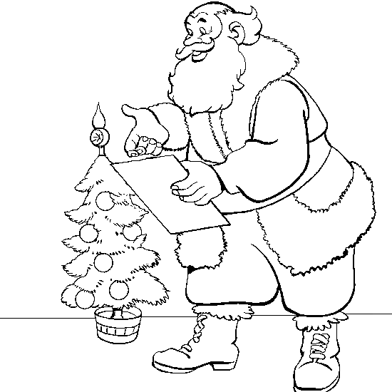 Página para colorir: Papai Noel (Personagens) #104843 - Páginas para Colorir Imprimíveis Gratuitamente