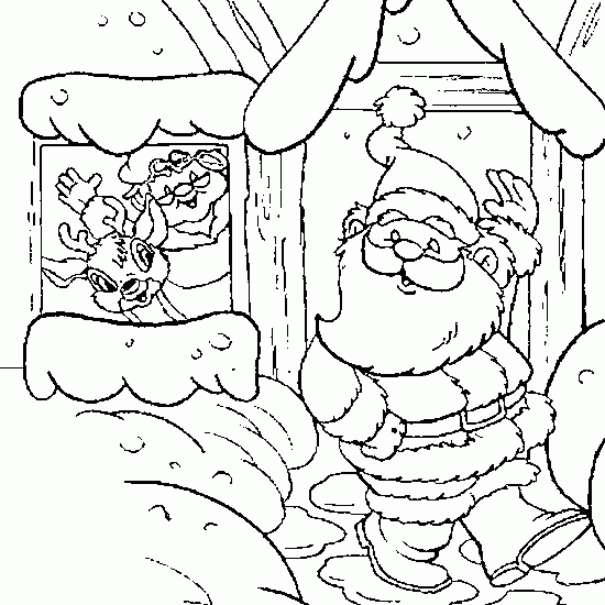 Página para colorir: Papai Noel (Personagens) #104894 - Páginas para Colorir Imprimíveis Gratuitamente