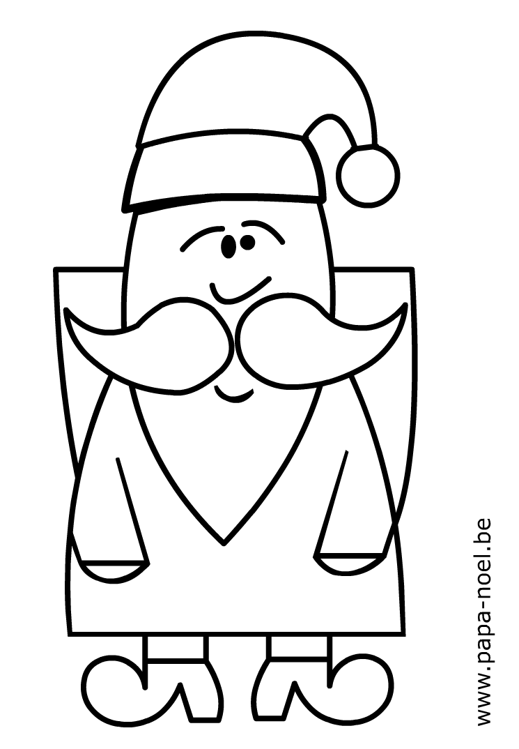 Página para colorir: Papai Noel (Personagens) #104911 - Páginas para Colorir Imprimíveis Gratuitamente