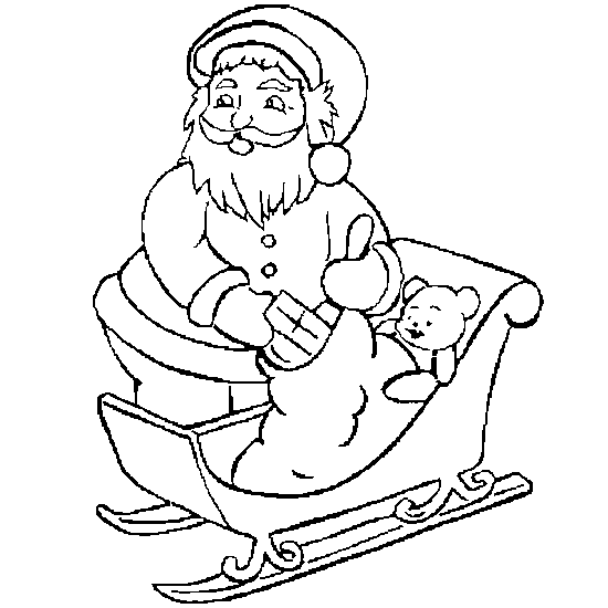 Página para colorir: Papai Noel (Personagens) #104942 - Páginas para Colorir Imprimíveis Gratuitamente