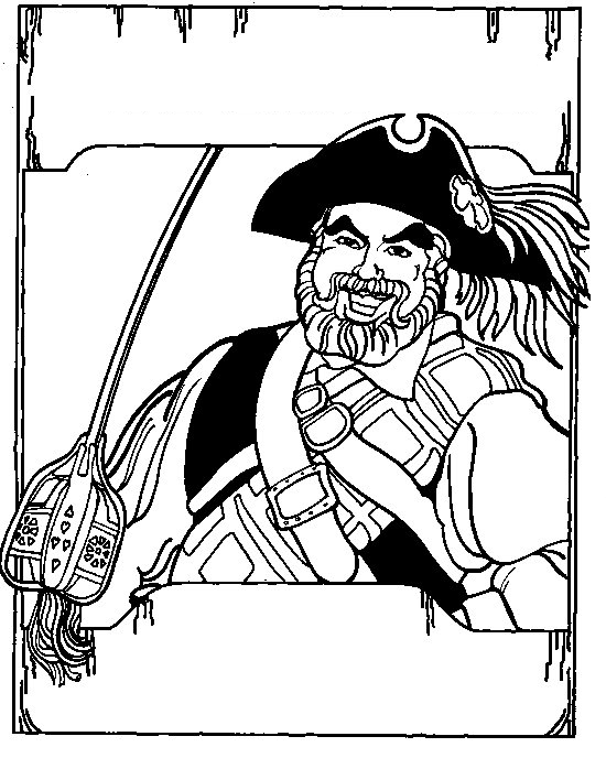 Página para colorir: Pirata (Personagens) #105327 - Páginas para Colorir Imprimíveis Gratuitamente