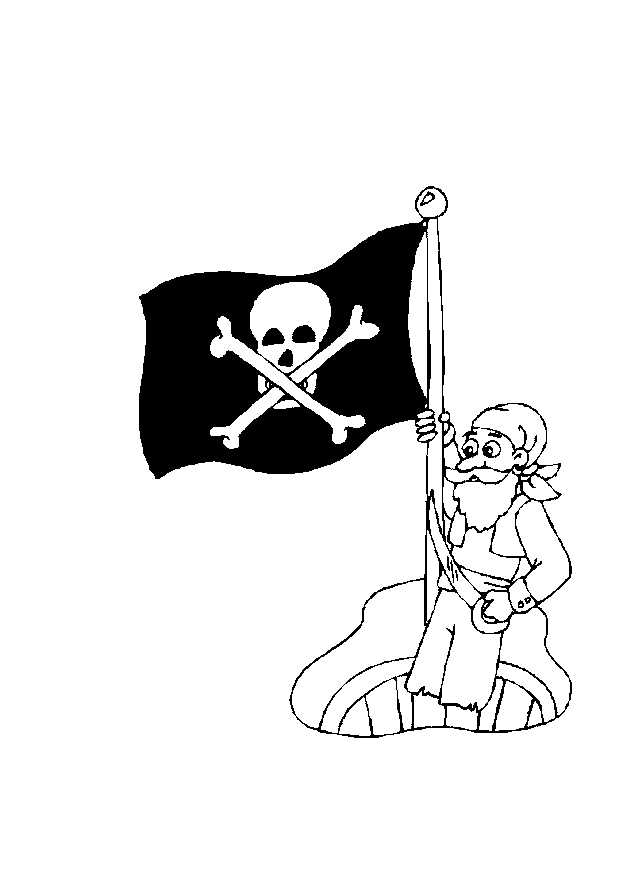 Página para colorir: Pirata (Personagens) #105332 - Páginas para Colorir Imprimíveis Gratuitamente