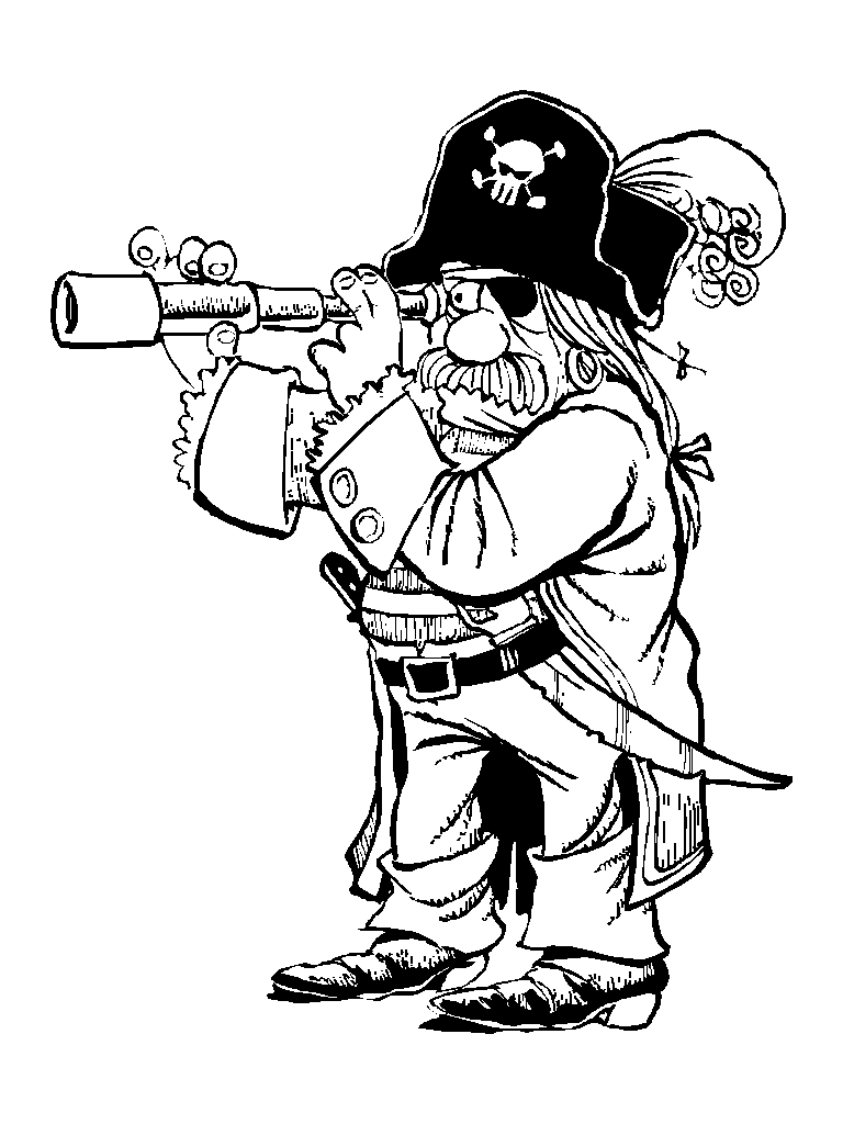 Página para colorir: Pirata (Personagens) #105343 - Páginas para Colorir Imprimíveis Gratuitamente