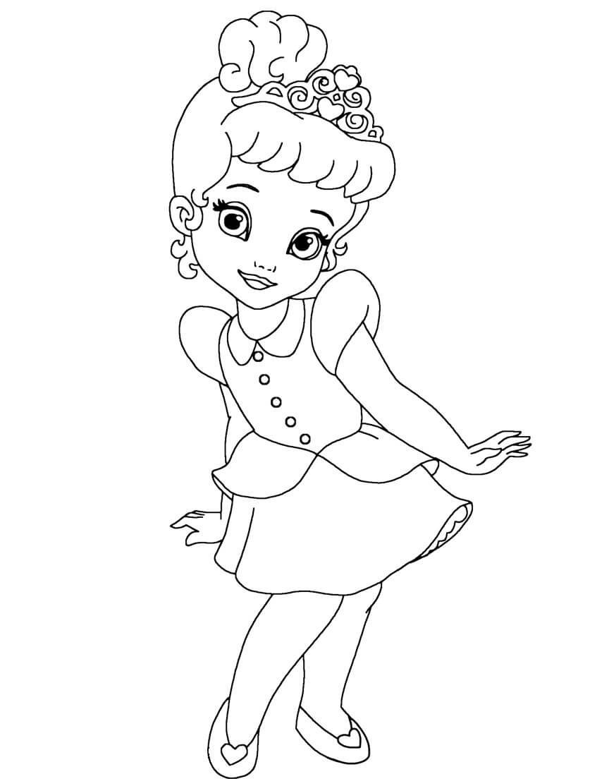 Desenho gratuito Princesa #170925 da colecao Personagens para imprimir