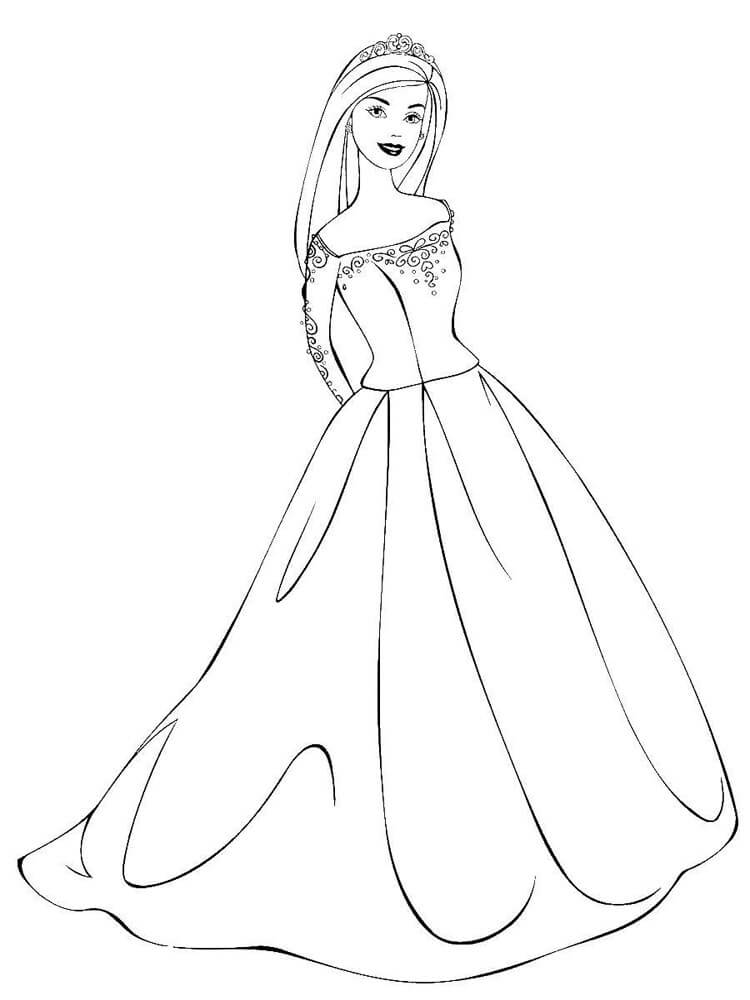 Desenho gratuito Princesa #170950 da colecao Personagens para imprimir
