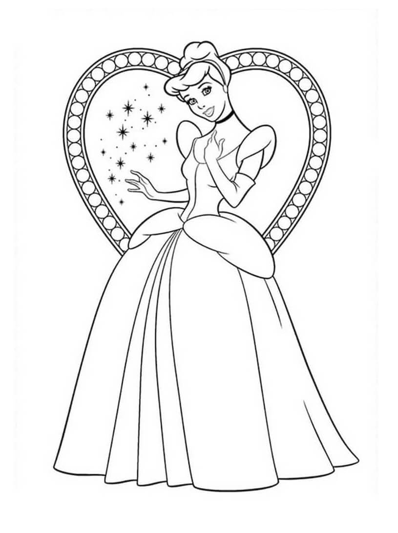 Desenho gratuito Princesa #170954 da colecao Personagens para imprimir