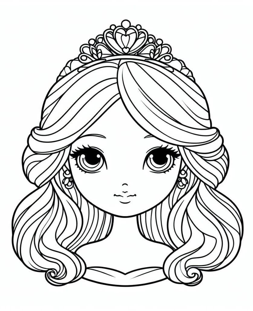 Desenho gratuito Princesa #212203 da colecao Personagens para imprimir