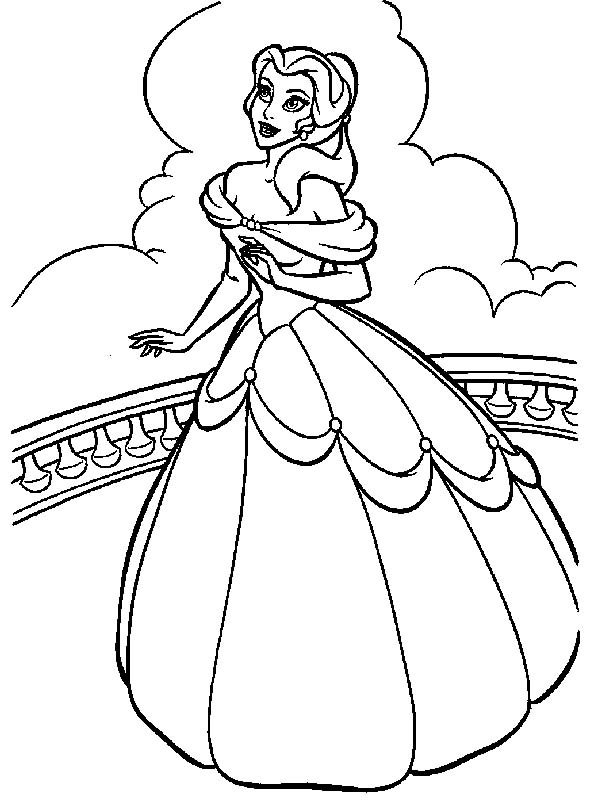 Página para colorir: Princesa (Personagens) #85187 - Páginas para Colorir Imprimíveis Gratuitamente