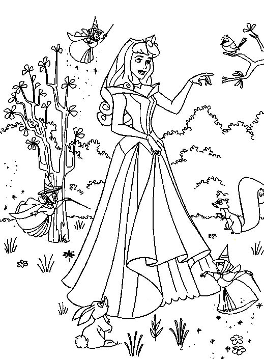 Página para colorir: Princesa (Personagens) #85195 - Páginas para Colorir Imprimíveis Gratuitamente