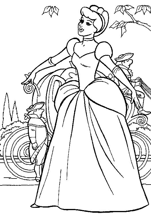 Página para colorir: Princesa (Personagens) #85233 - Páginas para Colorir Imprimíveis Gratuitamente