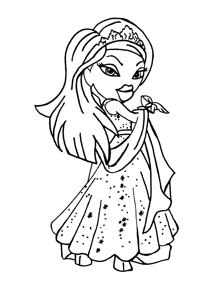 Página para colorir: Princesa (Personagens) #85238 - Páginas para Colorir Imprimíveis Gratuitamente