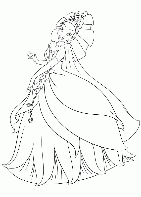 Página para colorir: Princesa (Personagens) #85256 - Páginas para Colorir Imprimíveis Gratuitamente