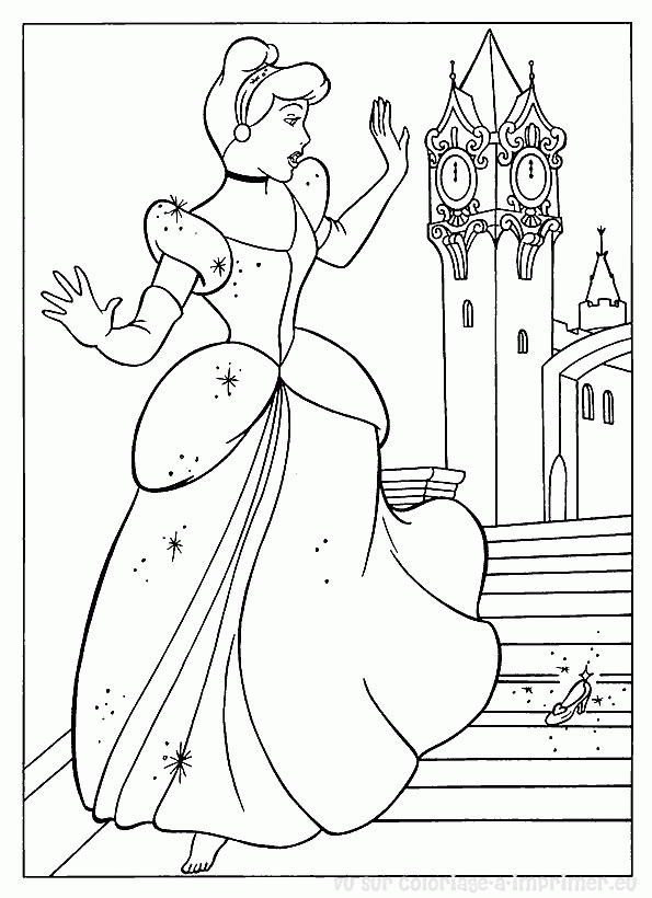 Página para colorir: Princesa (Personagens) #85340 - Páginas para Colorir Imprimíveis Gratuitamente