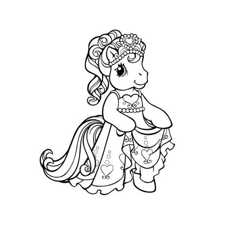 Página para colorir: Princesa (Personagens) #85360 - Páginas para Colorir Imprimíveis Gratuitamente
