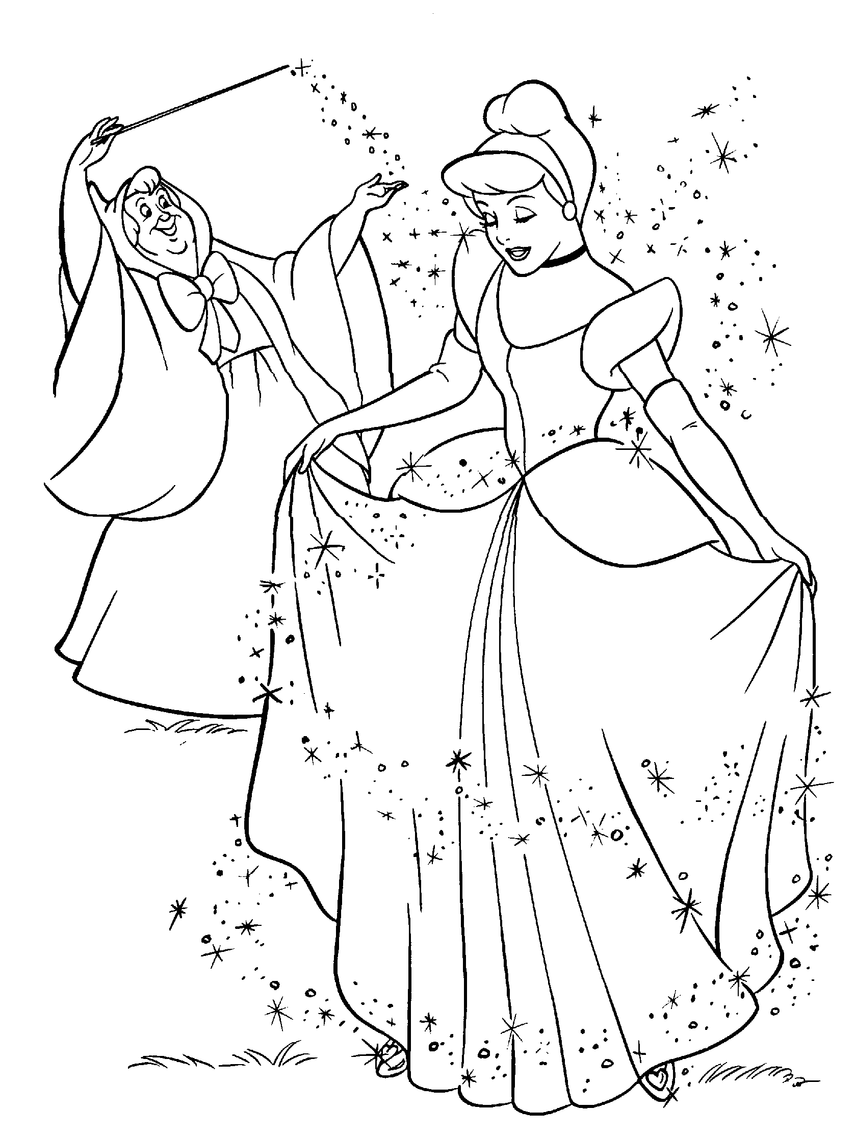 Página para colorir: Princesa (Personagens) #85364 - Páginas para Colorir Imprimíveis Gratuitamente