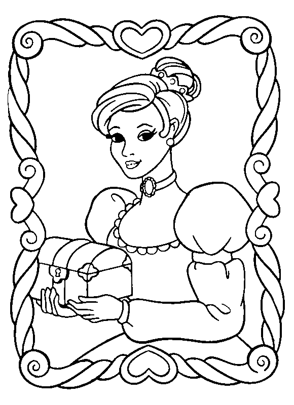 Página para colorir: Princesa (Personagens) #85482 - Páginas para Colorir Imprimíveis Gratuitamente