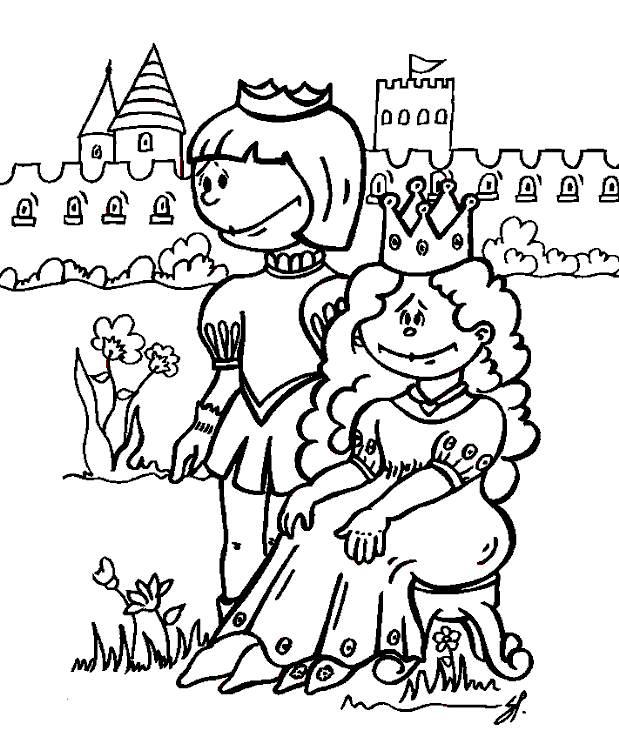 Página para colorir: Principe (Personagens) #105933 - Páginas para Colorir Imprimíveis Gratuitamente