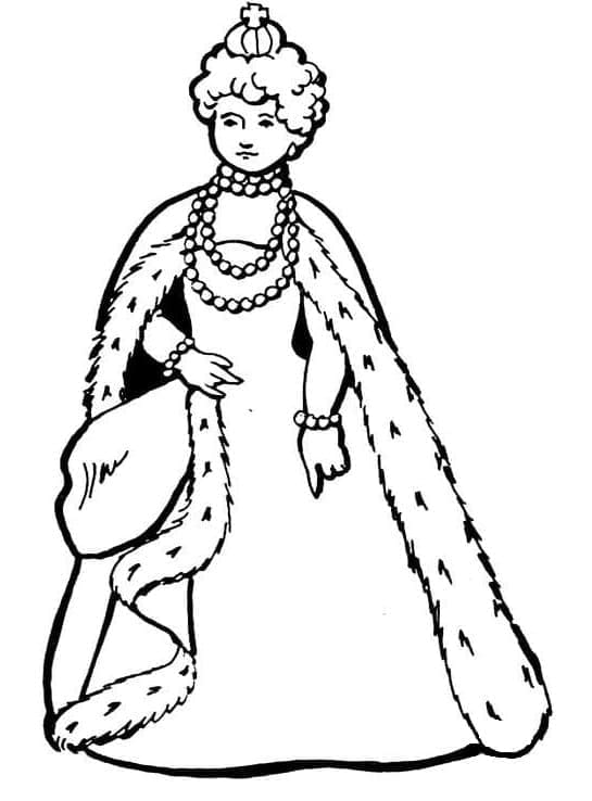 Desenho gratuito Rainha #203756 da colecao Personagens para imprimir