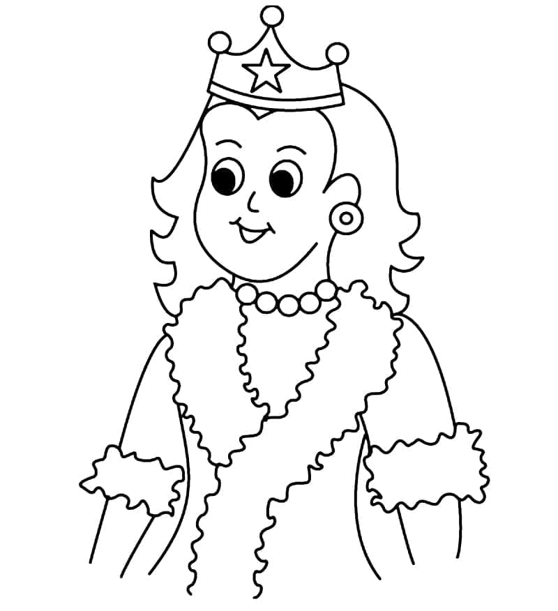 Desenho gratuito Rainha #203791 da colecao Personagens para imprimir