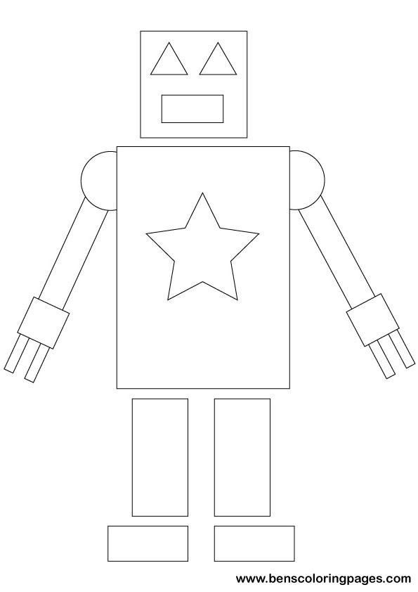 Página para colorir: Robô (Personagens) #106655 - Páginas para Colorir Imprimíveis Gratuitamente