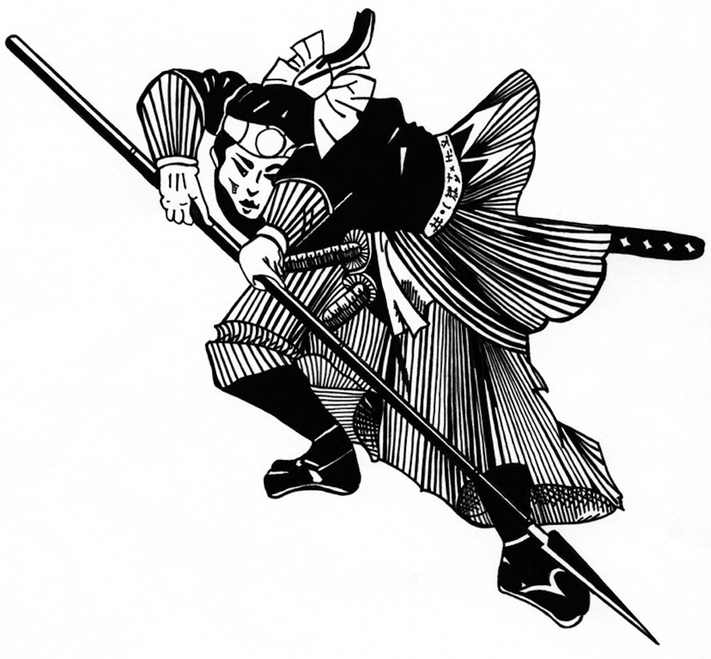 Página para colorir: Samurai (Personagens) #107305 - Páginas para Colorir Imprimíveis Gratuitamente