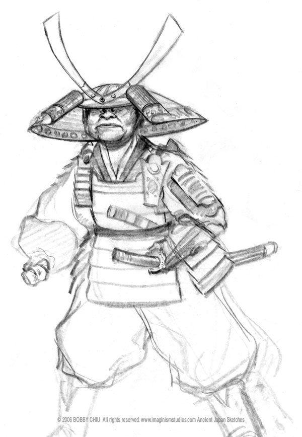 Página para colorir: Samurai (Personagens) #107318 - Páginas para Colorir Imprimíveis Gratuitamente