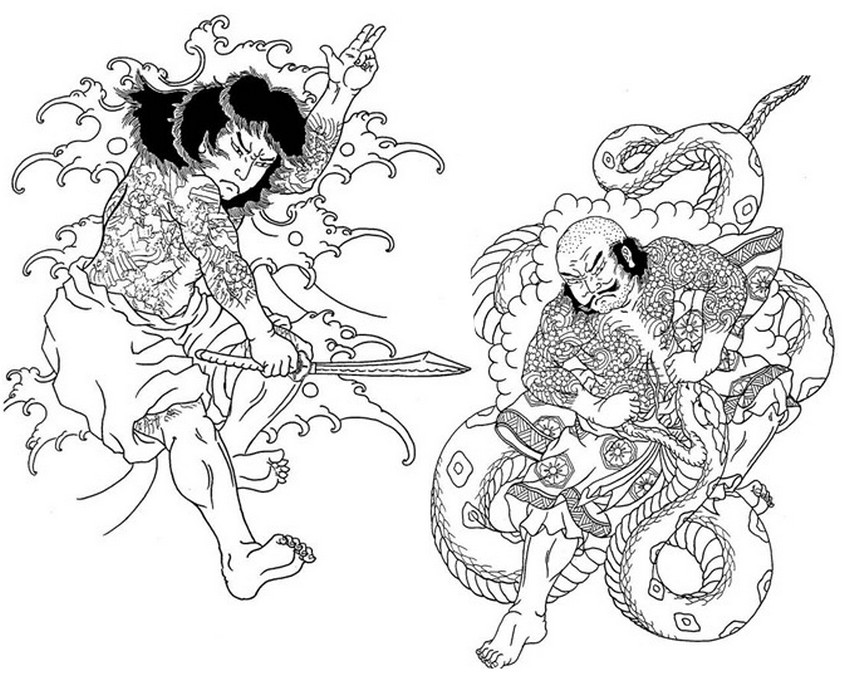 Página para colorir: Samurai (Personagens) #107342 - Páginas para Colorir Imprimíveis Gratuitamente