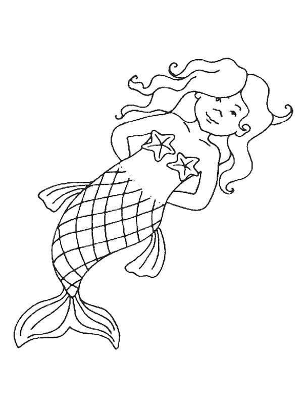 Desenho gratuito Sereia #176694 da colecao Personagens para imprimir