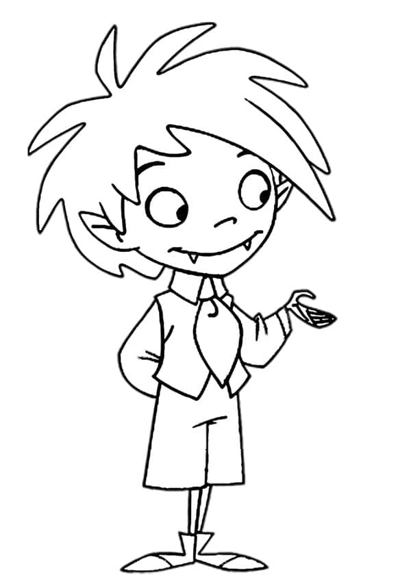 Desenho gratuito Vampiro #196095 da colecao Personagens para imprimir