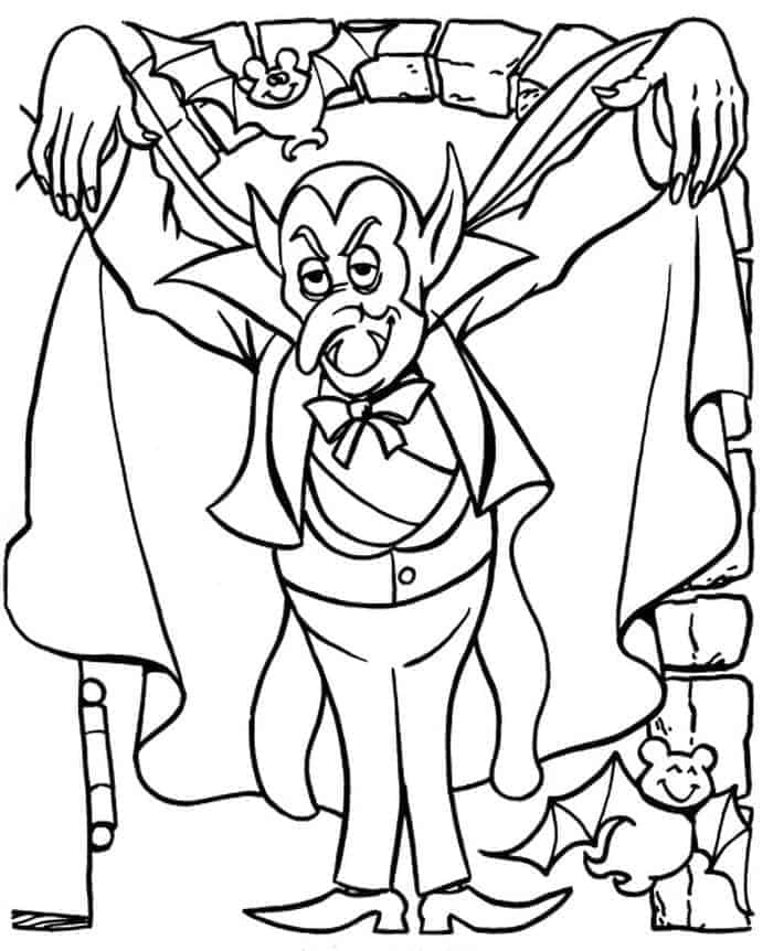 Desenho gratuito Vampiro #196107 da colecao Personagens para imprimir
