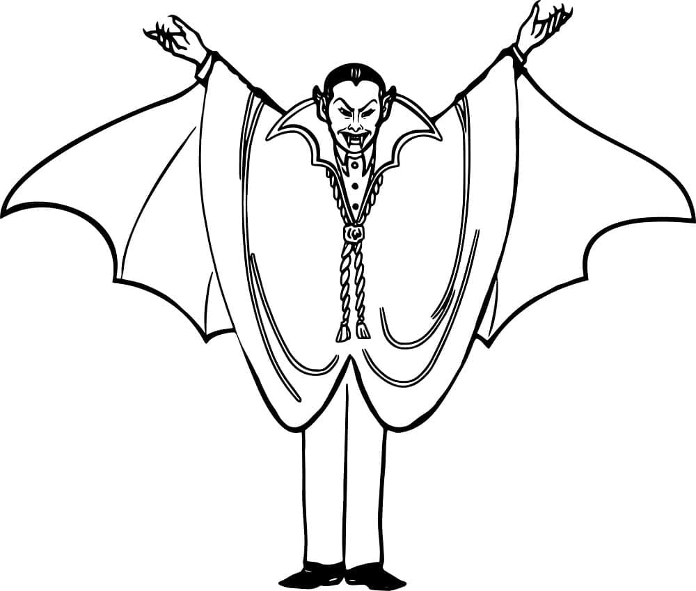 Desenho gratuito Vampiro #196111 da colecao Personagens para imprimir