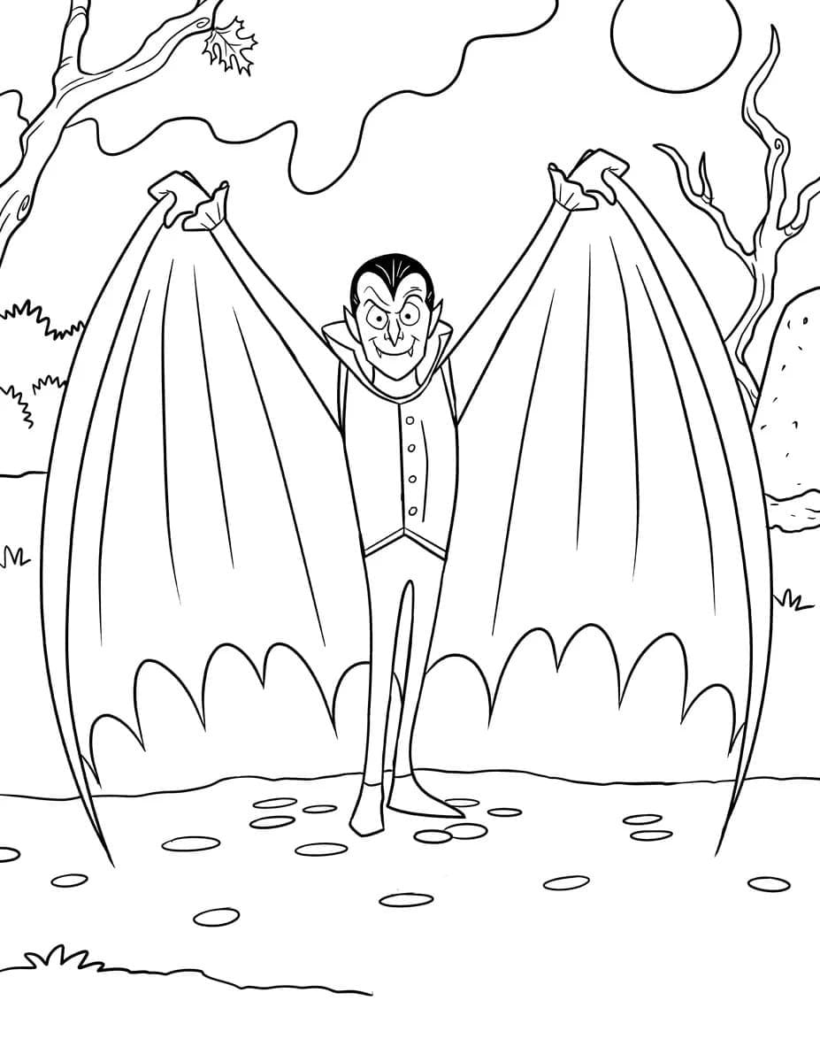 Desenho gratuito Vampiro #196115 da colecao Personagens para imprimir
