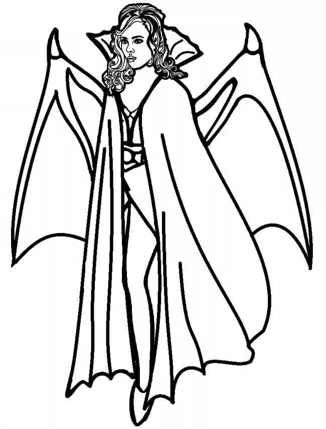 Desenho gratuito Vampiro #196135 da colecao Personagens para imprimir
