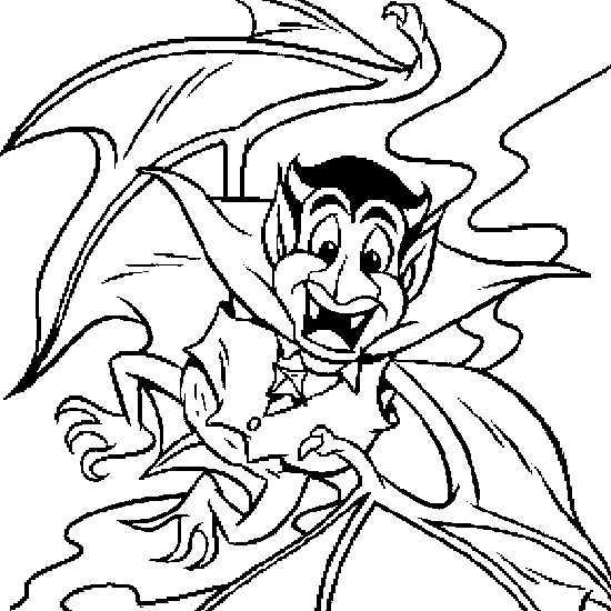 Desenhos de Vampiro para colorir - Páginas para impressão grátis