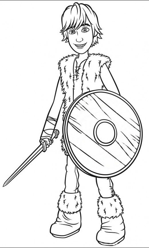 Página para colorir: viking (Personagens) #149405 - Páginas para Colorir Imprimíveis Gratuitamente