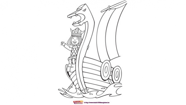 Página para colorir: viking (Personagens) #149408 - Páginas para Colorir Imprimíveis Gratuitamente