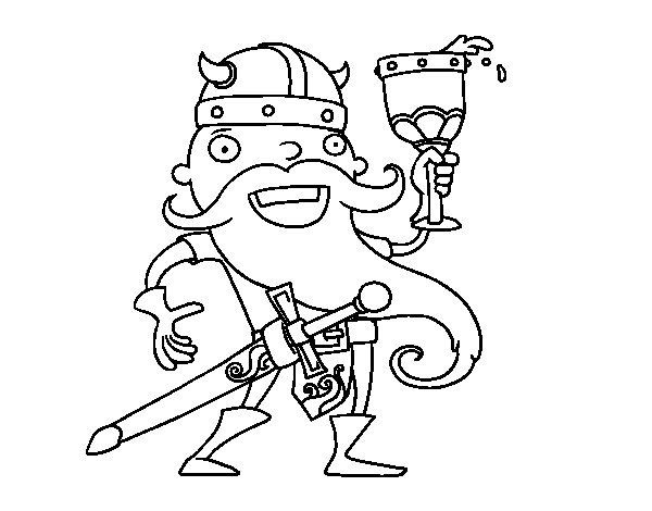 Página para colorir: viking (Personagens) #149425 - Páginas para Colorir Imprimíveis Gratuitamente