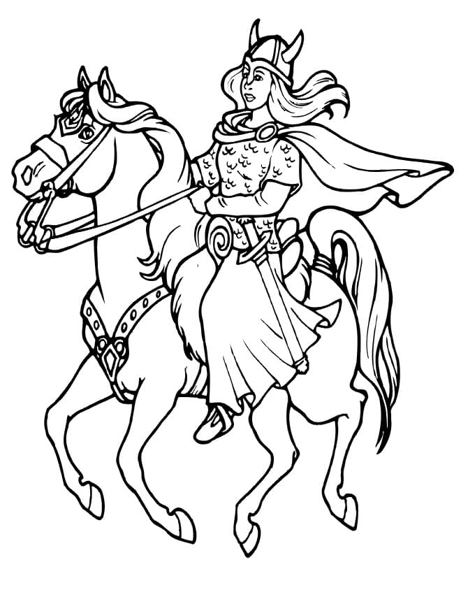 Desenho gratuito Viking #212431 da colecao Personagens para imprimir