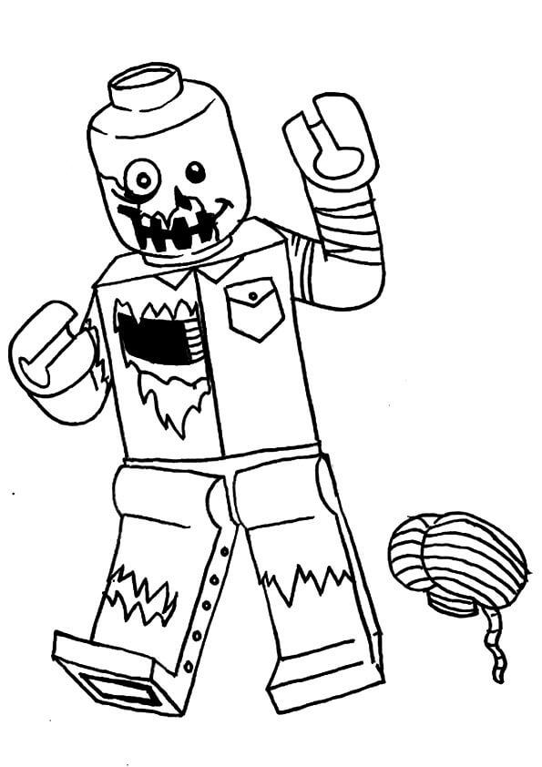 Desenho gratuito Zumbi #172911 da colecao Personagens para imprimir