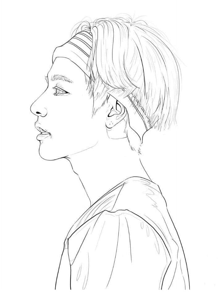 Desenho gratuito BTS #202379 da colecao Pessoas famosas para imprimir Desenho gratuito BTS #202379 da colecao Pessoas famosas para imprimir