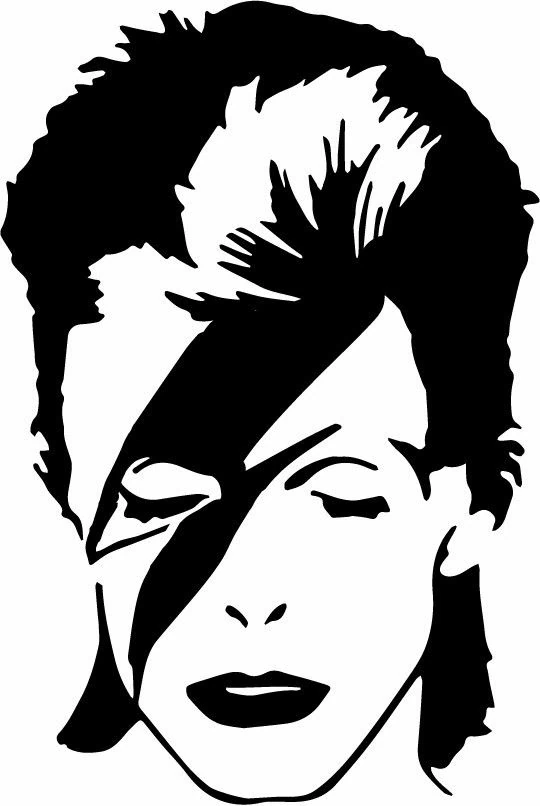Desenho gratuito David Bowie #122250 da colecao Pessoas famosas para imprimir