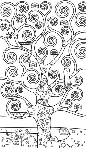 Desenho gratuito Gustav Klimt #192245 da colecao Pessoas famosas para imprimir