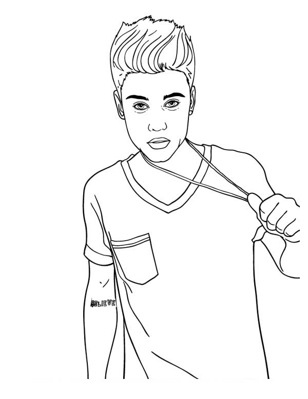 Desenho gratuito Justin Bieber #122445 da colecao Pessoas famosas para imprimir Desenho gratuito Justin Bieber #122445 da colecao Pessoas famosas para imprimir
