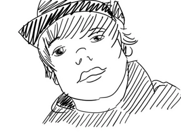 Desenho gratuito Justin Bieber #122469 da colecao Pessoas famosas para imprimir