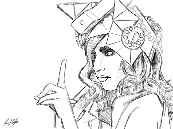 Página para colorir: Lady Gaga (Pessoas Famosas) #123955 - Páginas para Colorir Imprimíveis Gratuitamente