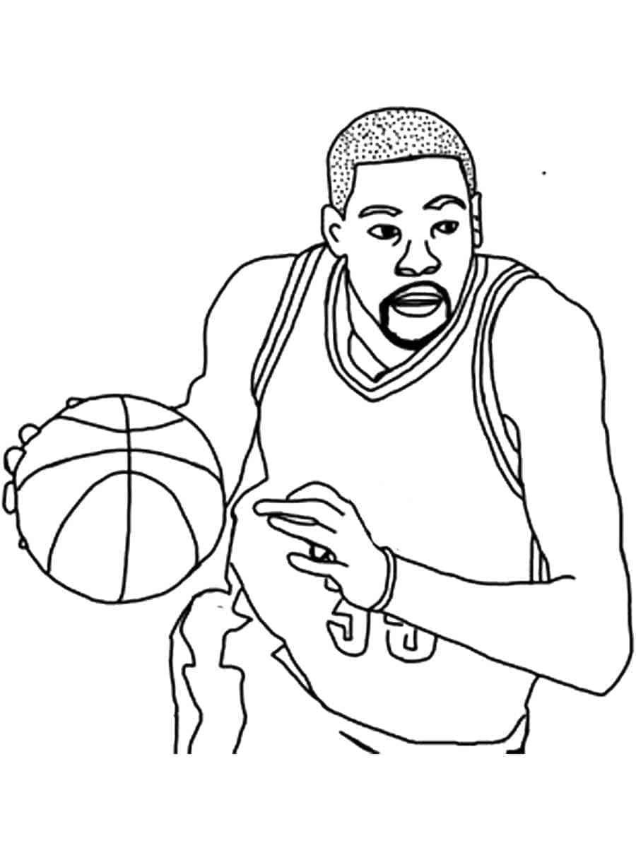 Desenho gratuito LeBron James #219403 da colecao Pessoas famosas para imprimir