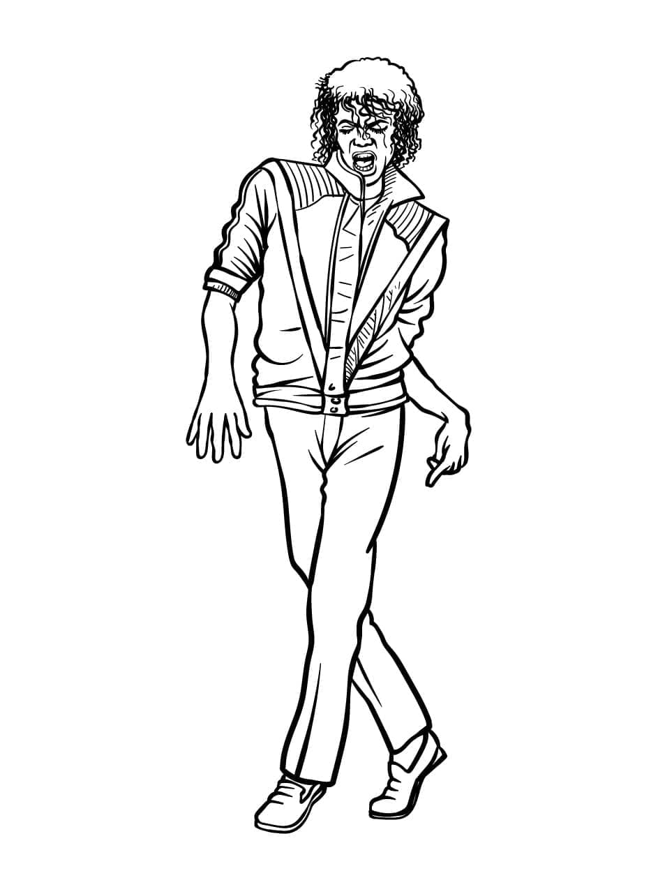 Desenho gratuito Michael Jackson #212379 da colecao Pessoas famosas para imprimir
