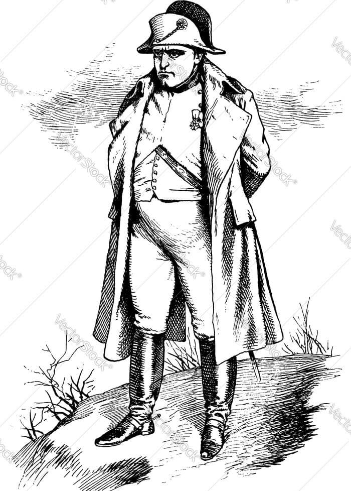 Página para colorir: Napoleão Bonaparte (Pessoas famosas) #174696 - Páginas para Colorir Imprimíveis Gratuitamente